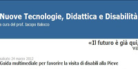 Guida multimediale per favorire la visita di disabili alla Pieve