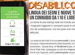 Lingua dei segni e nuove tecnologie: un connubio da 110 e lode