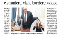 LIS e lingue straniere, via le barriere: video-interpreti in ospedale