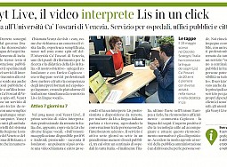 VEASYT Live!, il video interprete LIS in un click