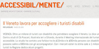 Il Veneto lavora per accogliere i turisti disabili