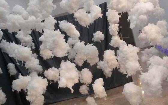 Immagine nuvole di cotone
